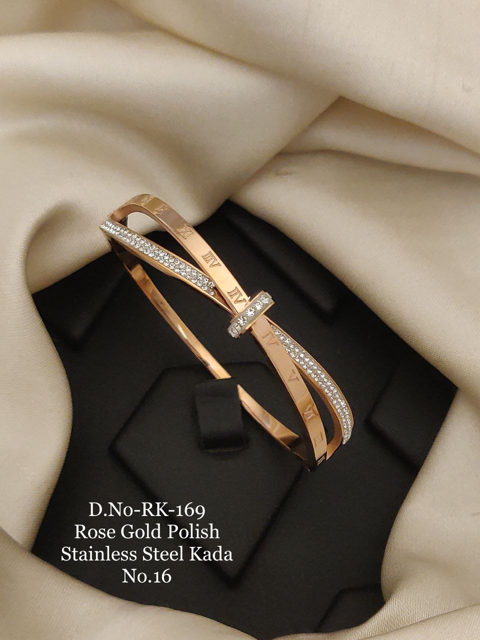 Fancy Stainless Steel Kada/Bracelet For Girls & Woman 2