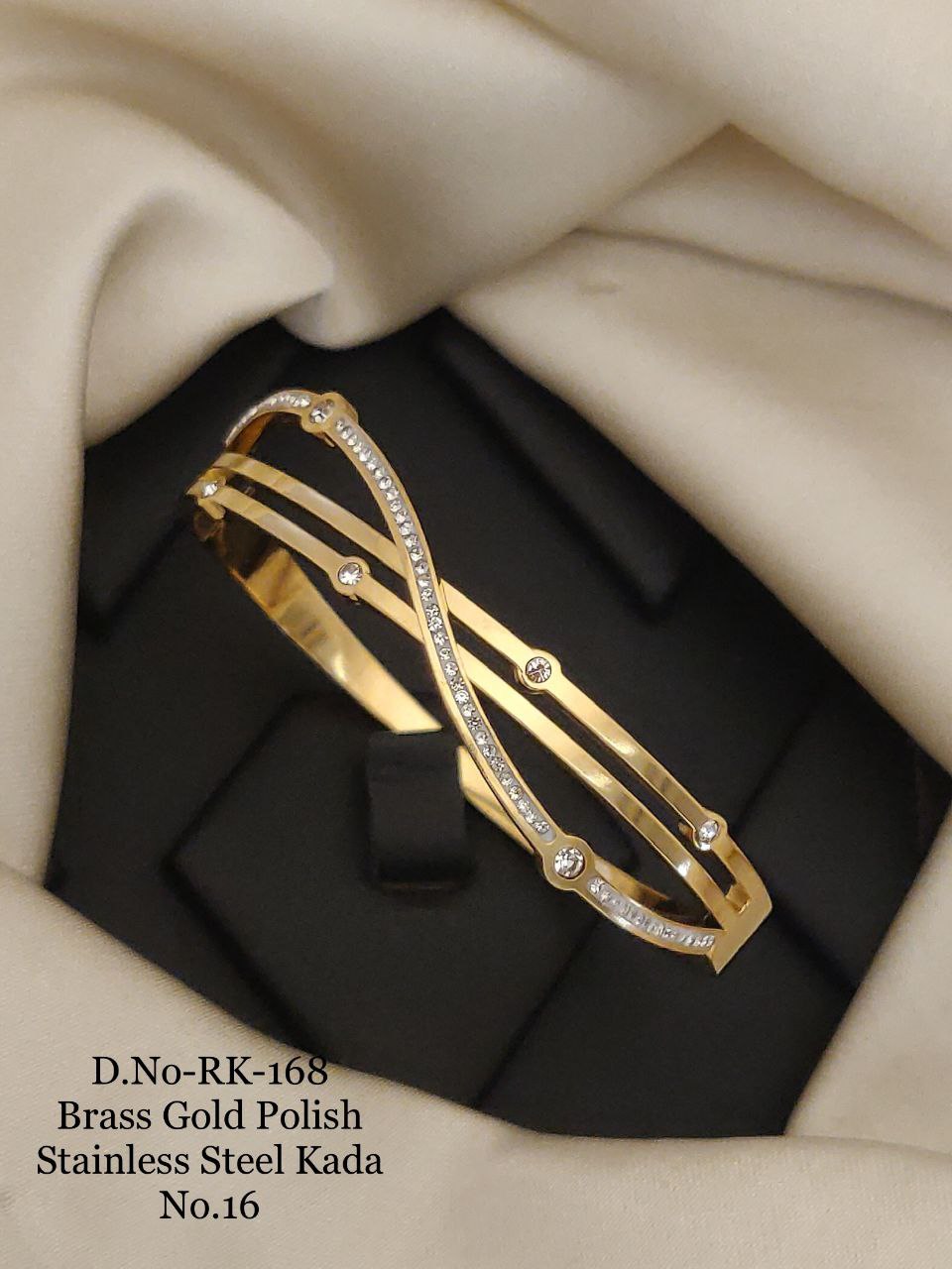 Fancy Stainless Steel Kada/Bracelet For Girls & Woman 10