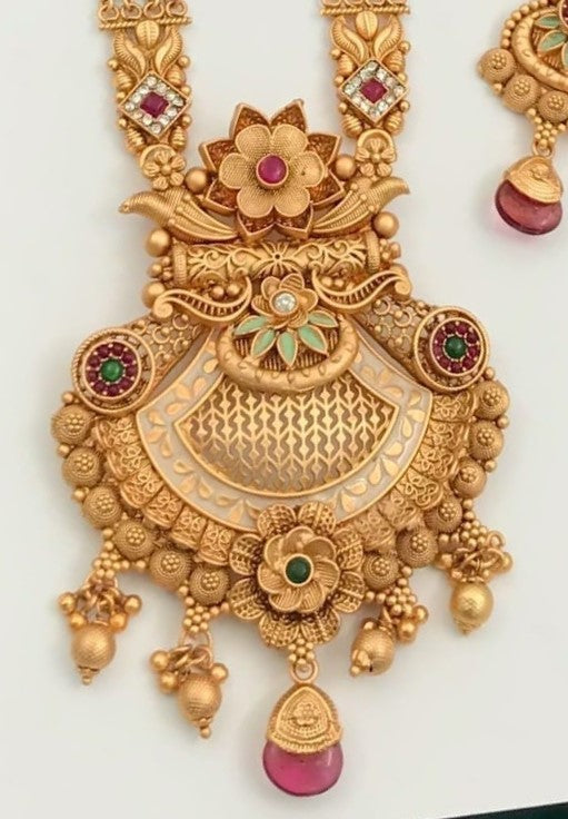 Brass High Gold Rajwadi Mangalsutra