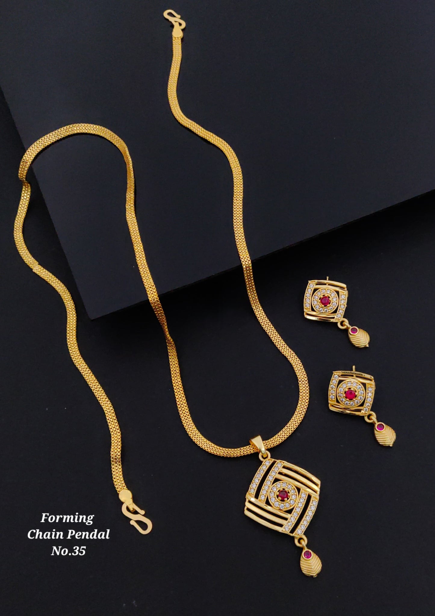 Forming(1Gram) Necklace Set 032