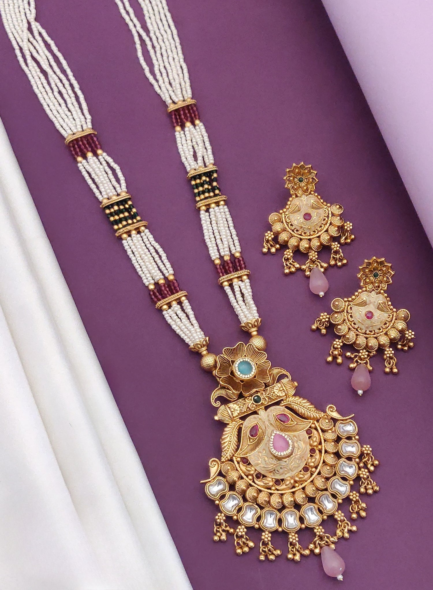 Long Necklaces Set - Queenzart Imitation Jewellery