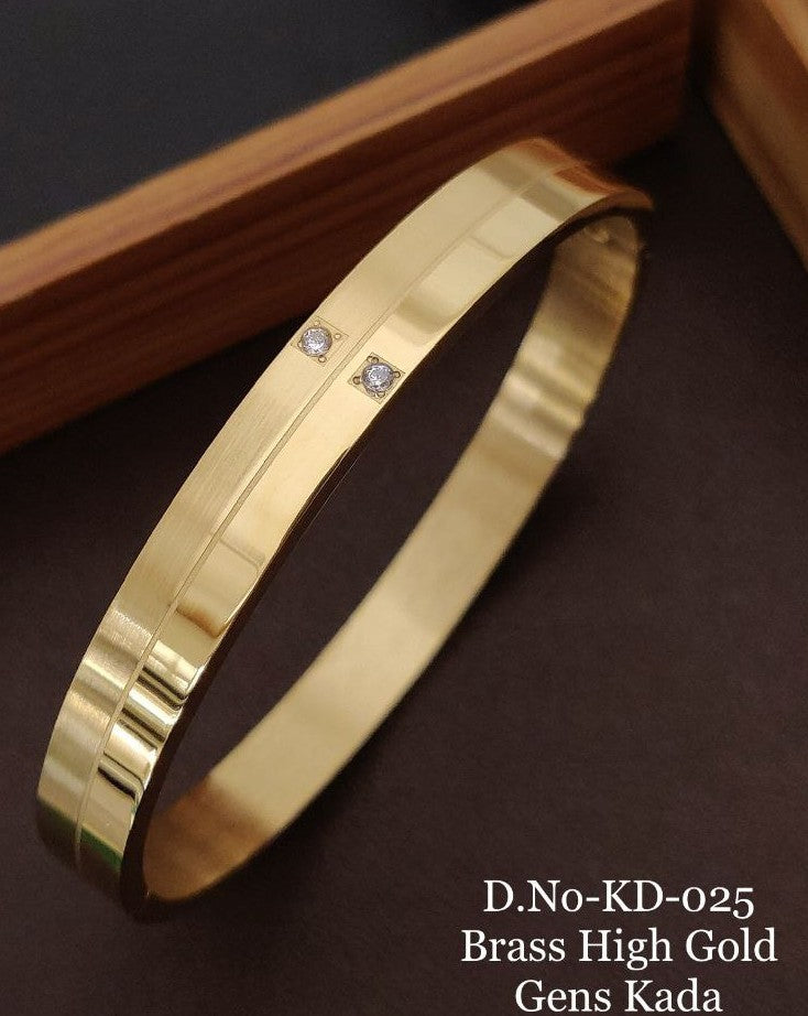 Premium Quality Gold Men's kada Bracelet 4