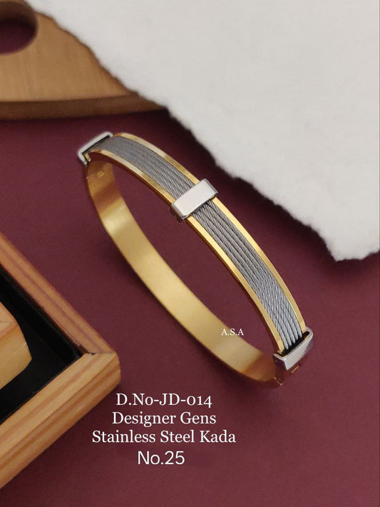 Premium Quality Gold Men's kada Bracelet 7