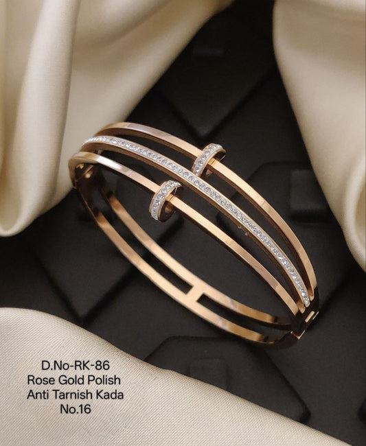 Fancy Stainless Steel Kada/Bracelet For Girls & Woman 15