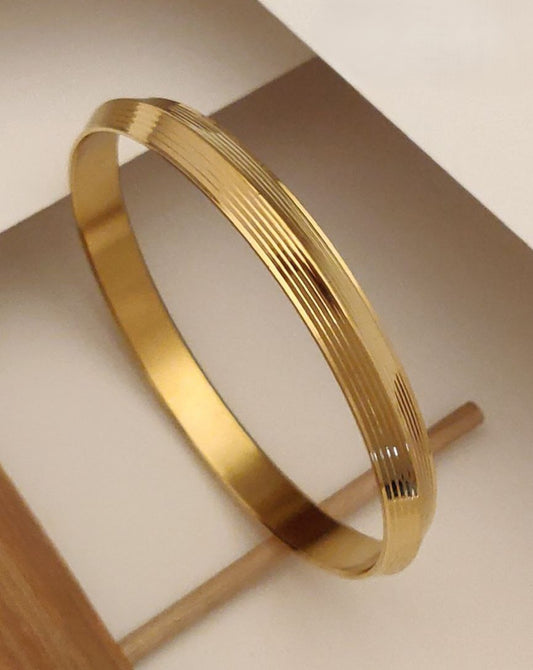 Premium Quality Brass High Gold Men's Kada 03