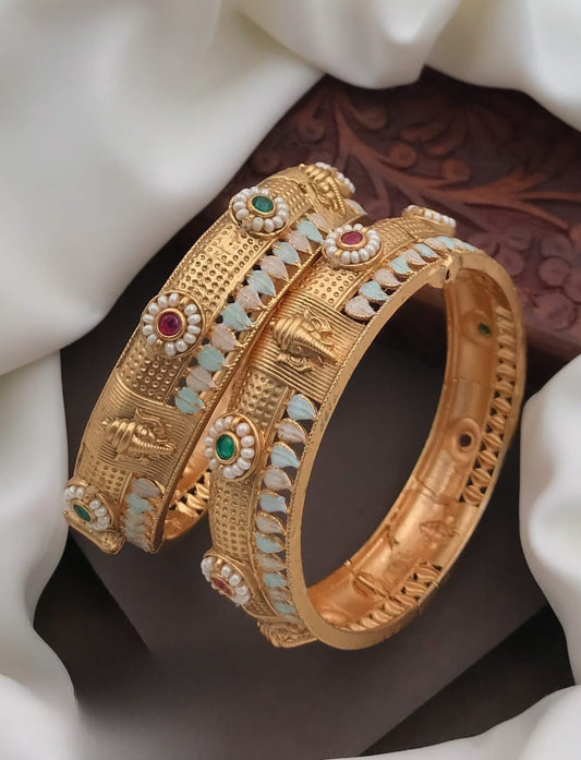 Antique Bangles - Queenzart Imitation Jewellery