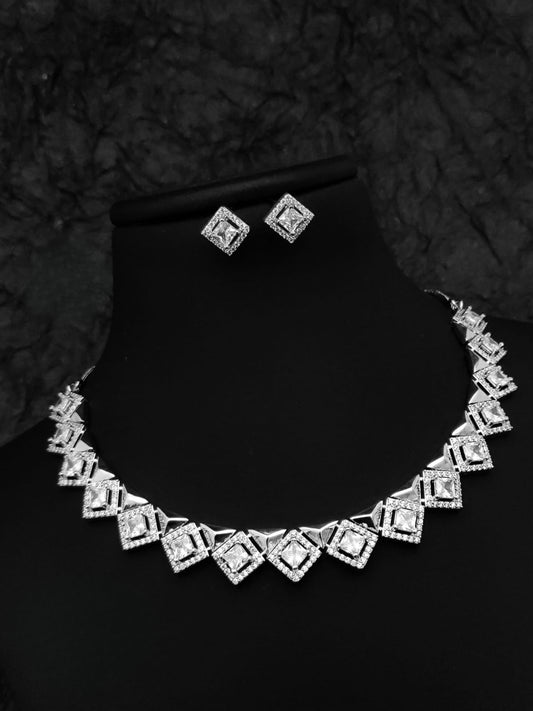 Silver Antique Necklace Set