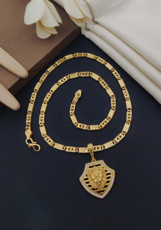 High Quality Gold-Plated Chain with Pendant