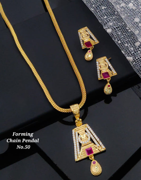 Forming(1Gram) Necklace Set 020