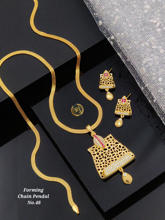 Forming(1Gram) Necklace Set 030