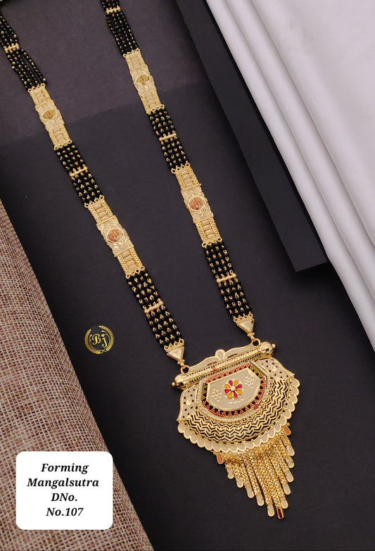 Forming long mangalsutra 013