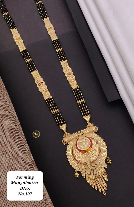 Forming long mangalsutra 010