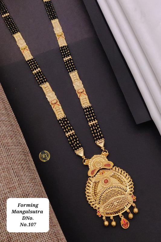 Forming long mangalsutra 011