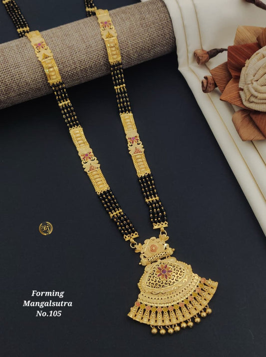 Forming Gold long Mangalsutra 016