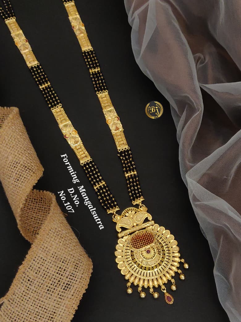 Forming long mangalsutra 011