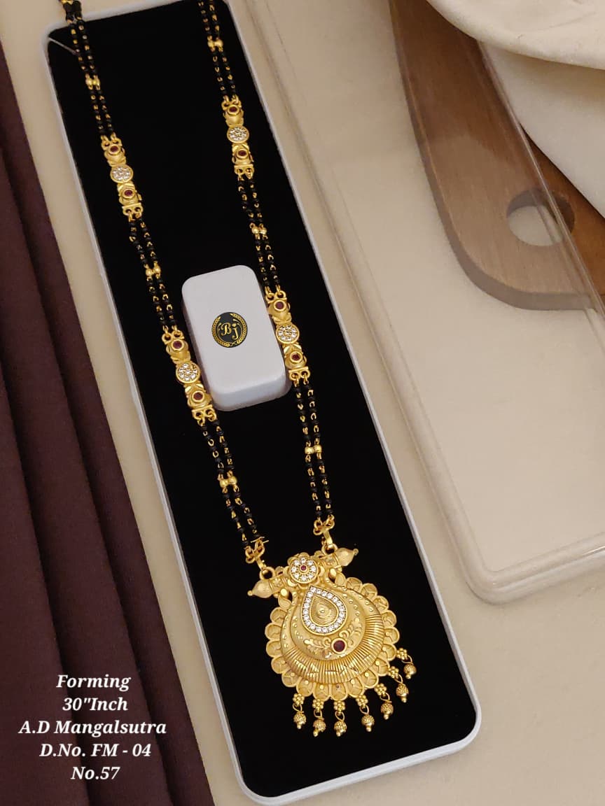 Forming long mangalsutra 014