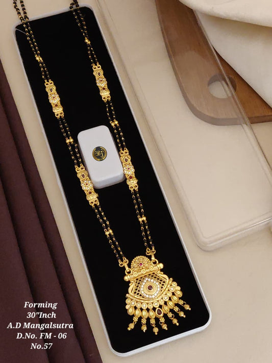 Forming long mangalsutra 013