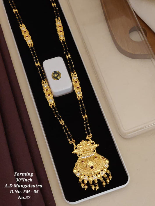 Forming long mangalsutra 015