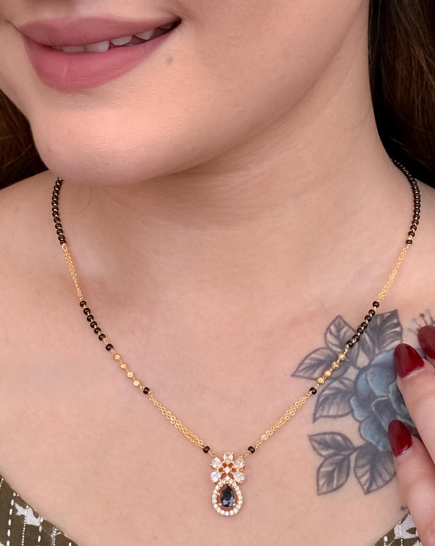 Buy 1 and Get 1 Free Brass High Gold Short Mangalsutra