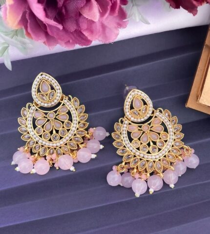 Antique Matt Earring 004 - Queenzart Imitation Jewellery