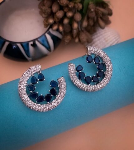 Antique Matt Earring 011 - Queenzart Imitation Jewellery