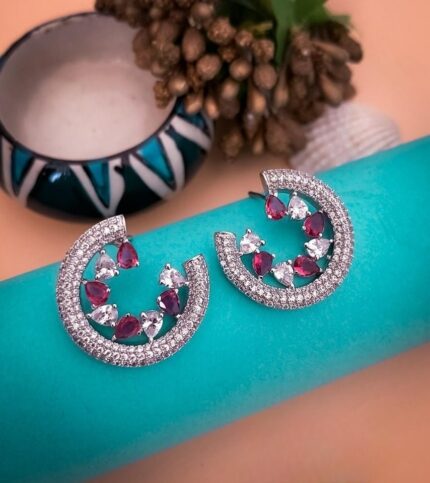 Antique Matt Earring 009 - Queenzart Imitation Jewellery