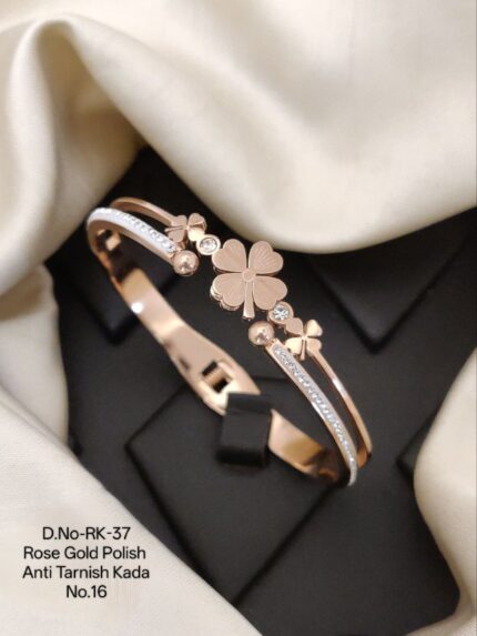 Fancy Brass Kada/Bracelet For Girls & Woman 1 - Queenzart Imitation Jewellery