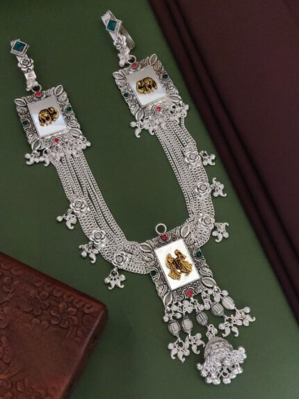 Silver Oxidised Kandora