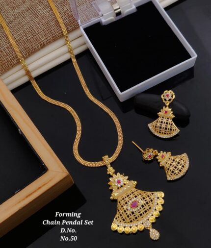 Forming(1Gram) Necklace Set 010