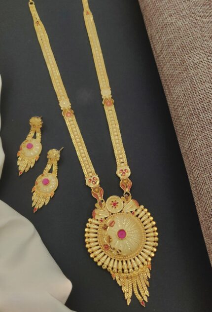 Forming(1Gram) Long Necklace Set 005