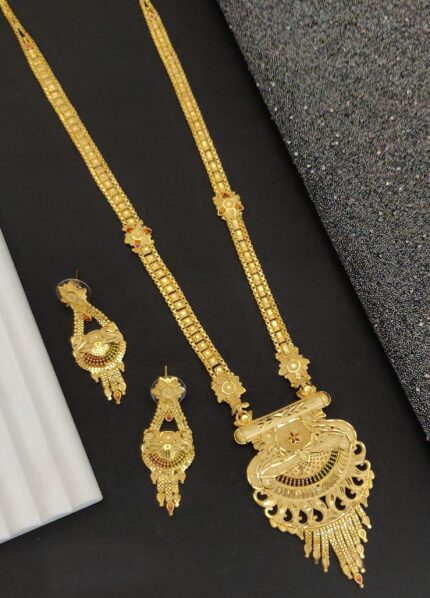 Forming(1Gram) Long Necklace Set 008