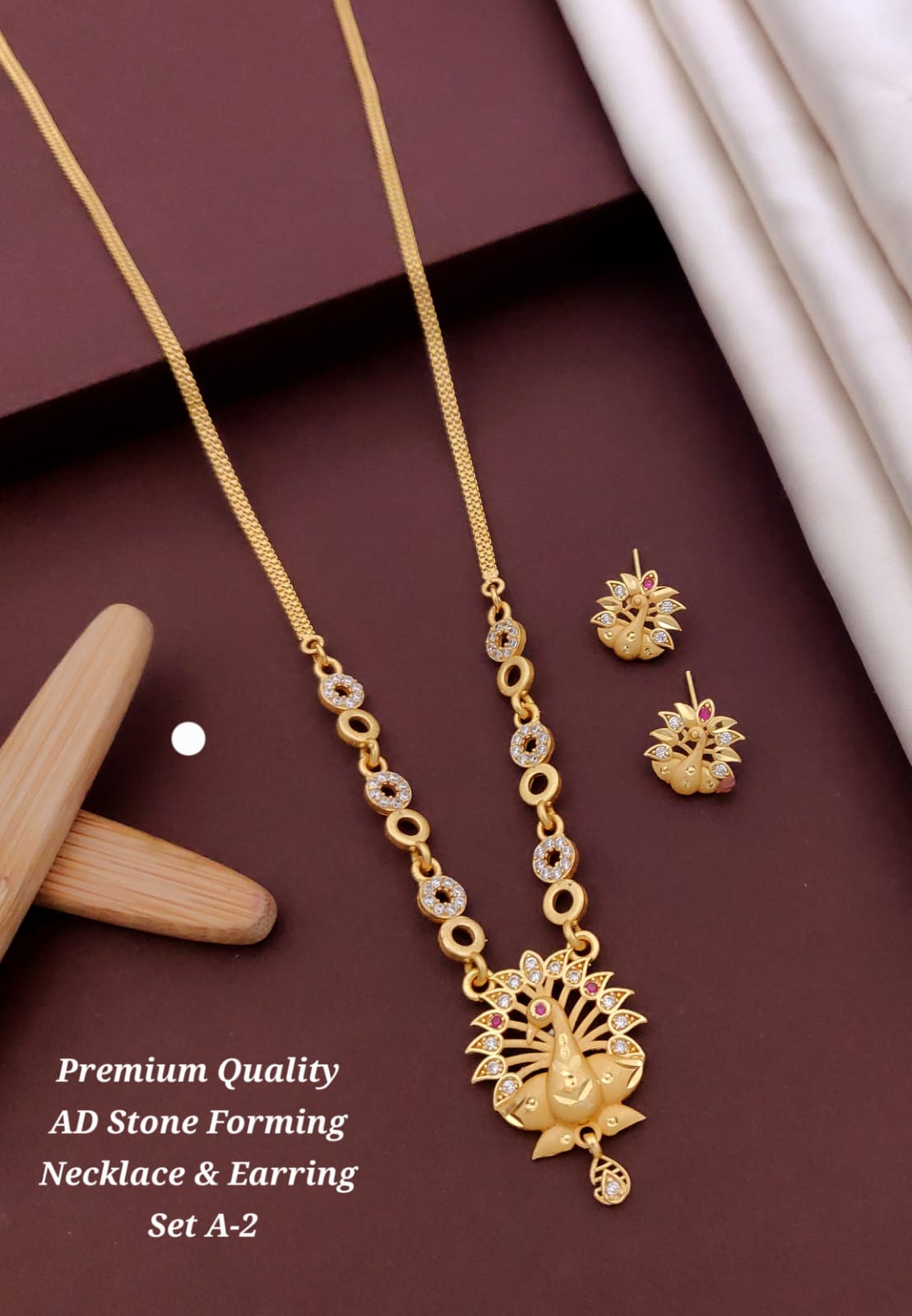 WhatsApp Image 2026-09-08 at 10.40.49 Forming Necklace & Earring Set 042 - Image 1