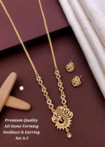 Forming Necklace & Earring Set 041