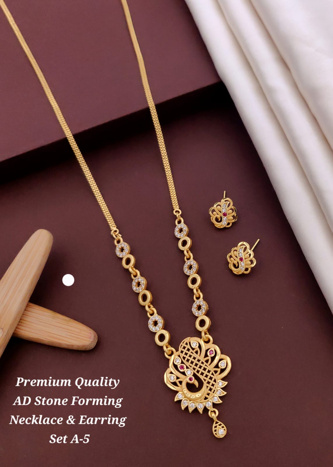 WhatsApp Image 2026-09-08 at 10.40.52 Forming Necklace & Earring Set 041 - Image 1